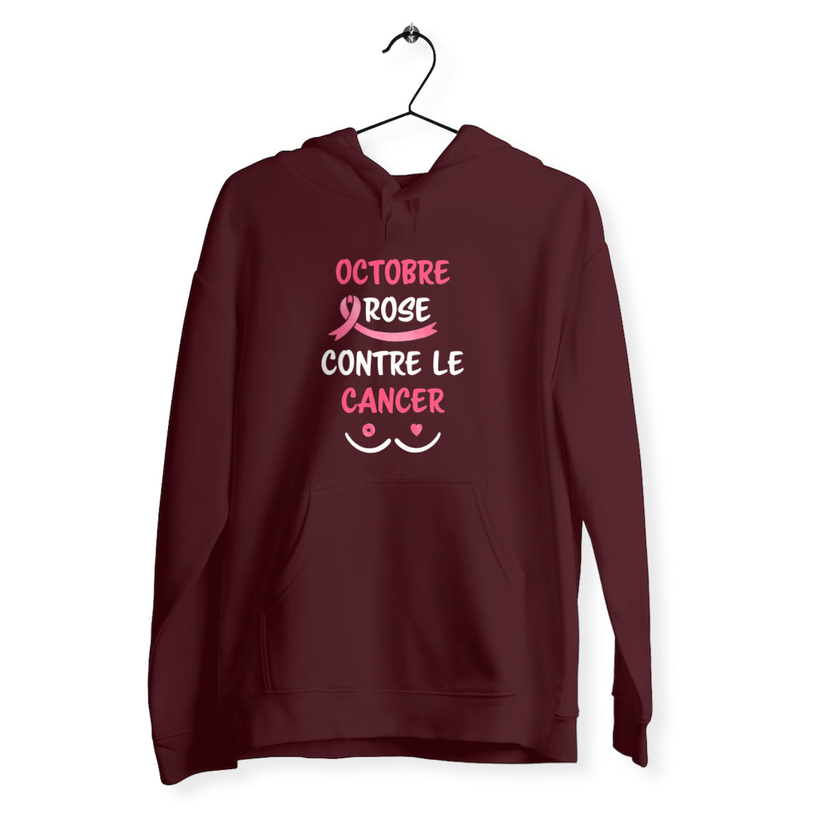 Sweat femme octobre rose