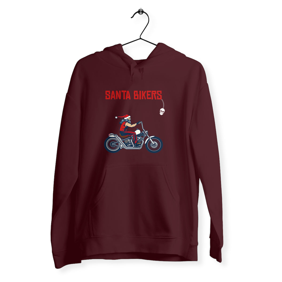 Sweat unisexe santa bikers