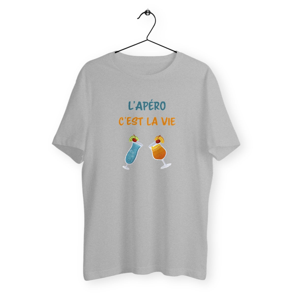 T-shirt homme l'apéro c'est la vie