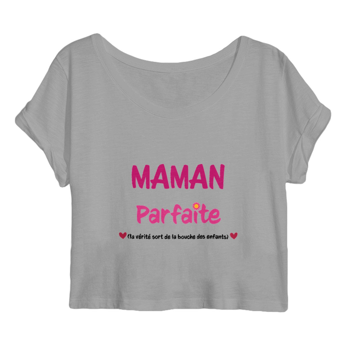 Crop top maman parfaite