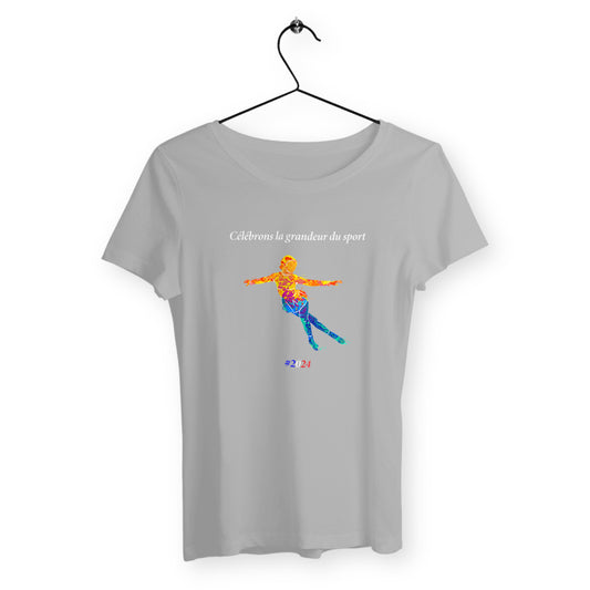 T-shirt femme patinage artistique