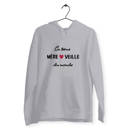 Sweat femme 8ème mèreveille du monde