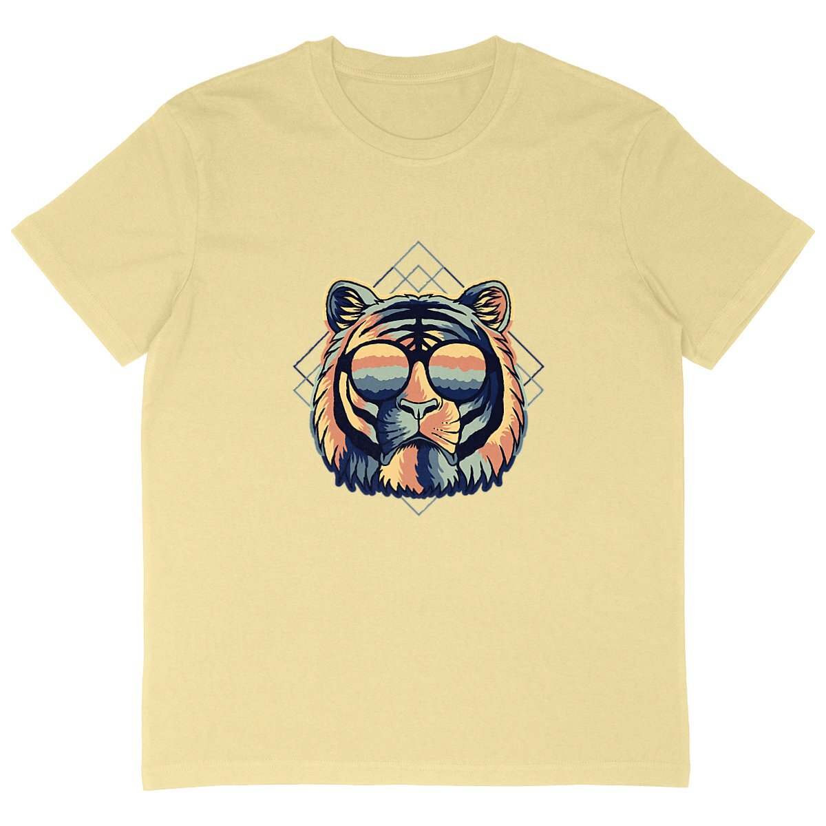 T-shirt homme oversize tigre miami