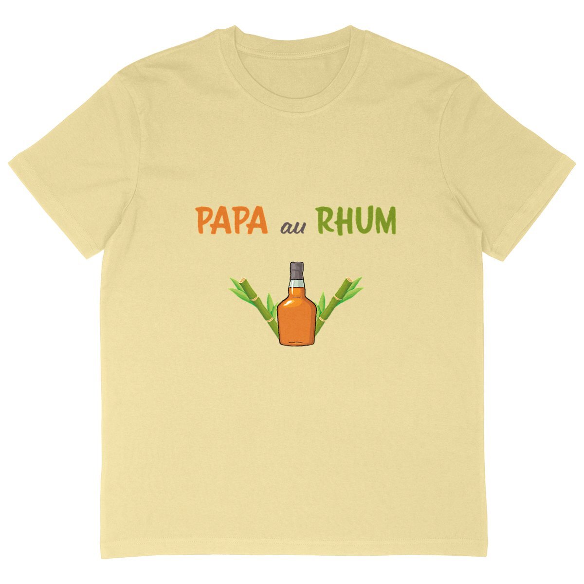 T-shirt homme oversize papa au rhum