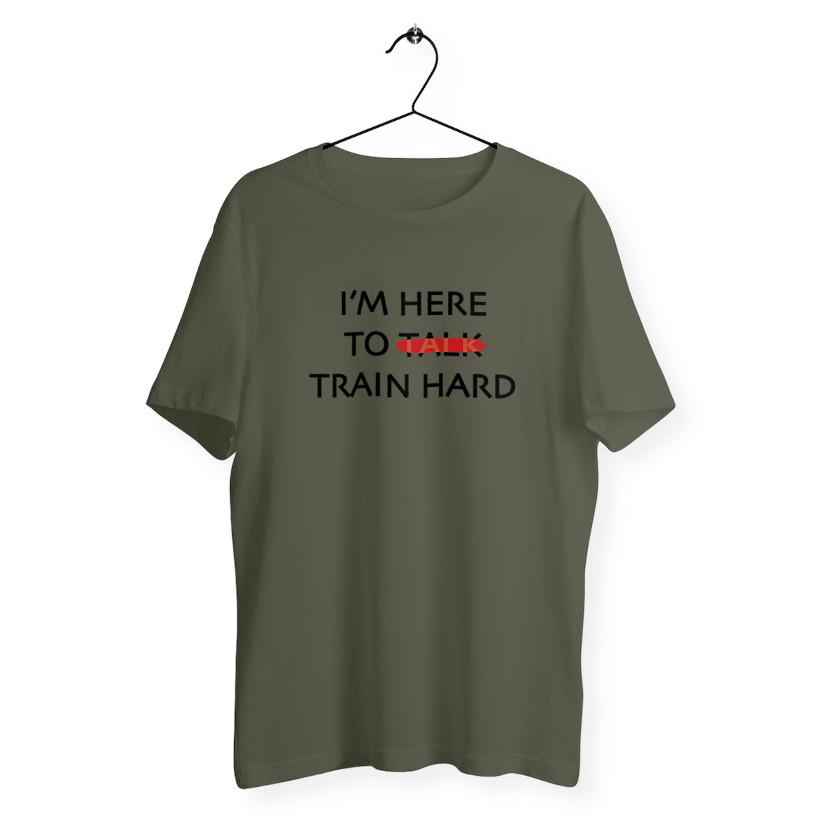 T-shirt homme i m here to train hard