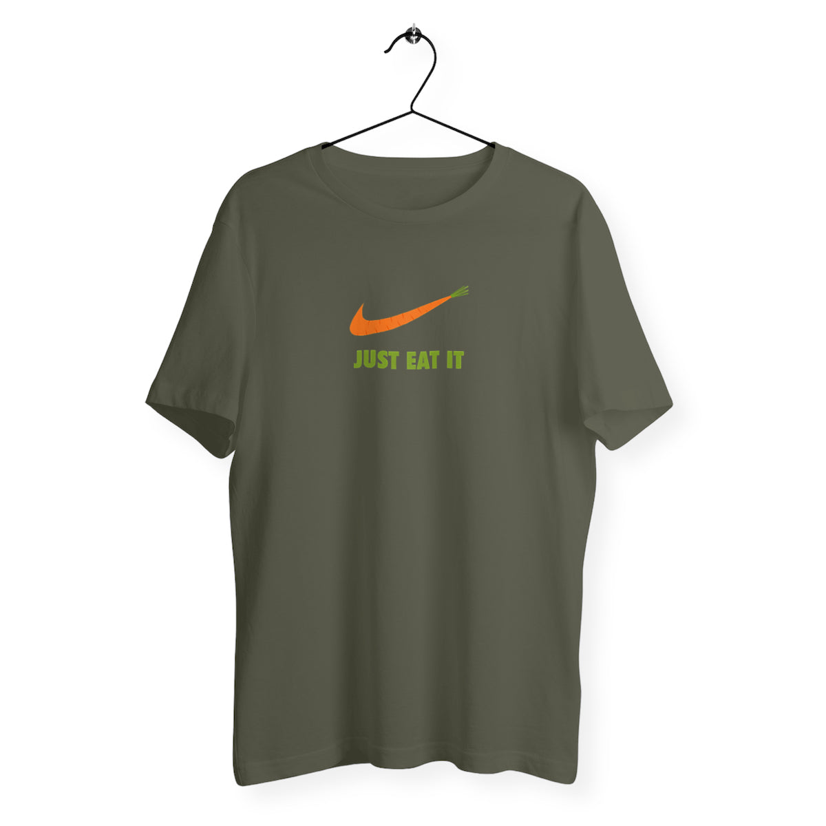 T-shirt homme just eat it vert