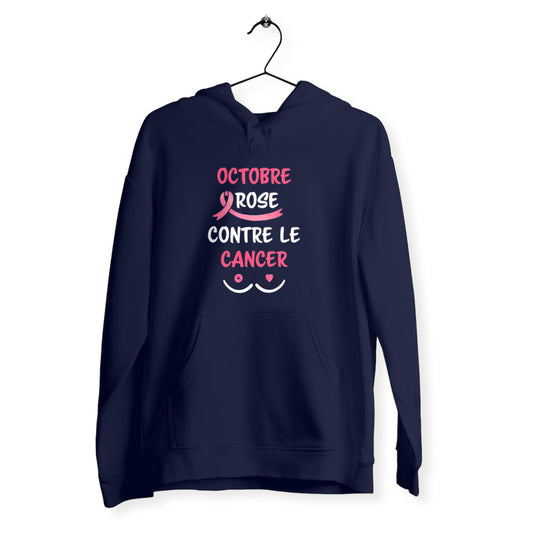 Sweat femme octobre rose