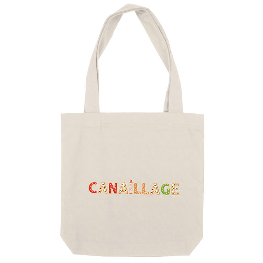Sac coton canaillage Noël