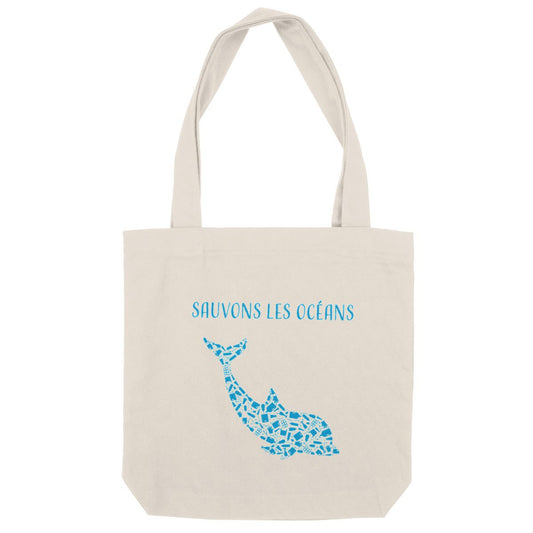 Sac coton sauvons les océans dauphin