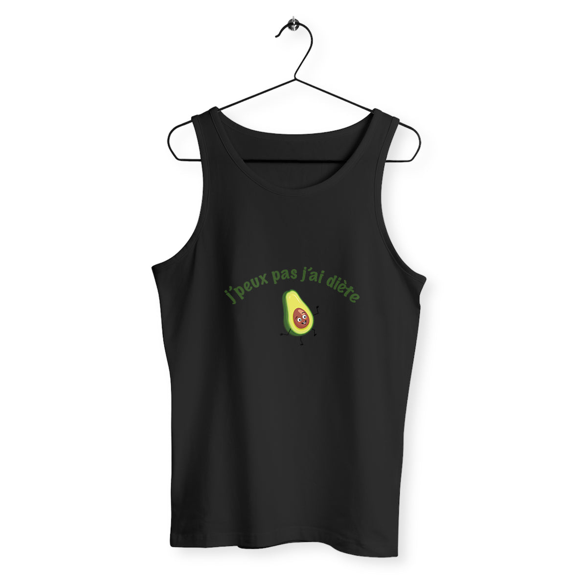 Débardeur homme j peux pas j ai diète