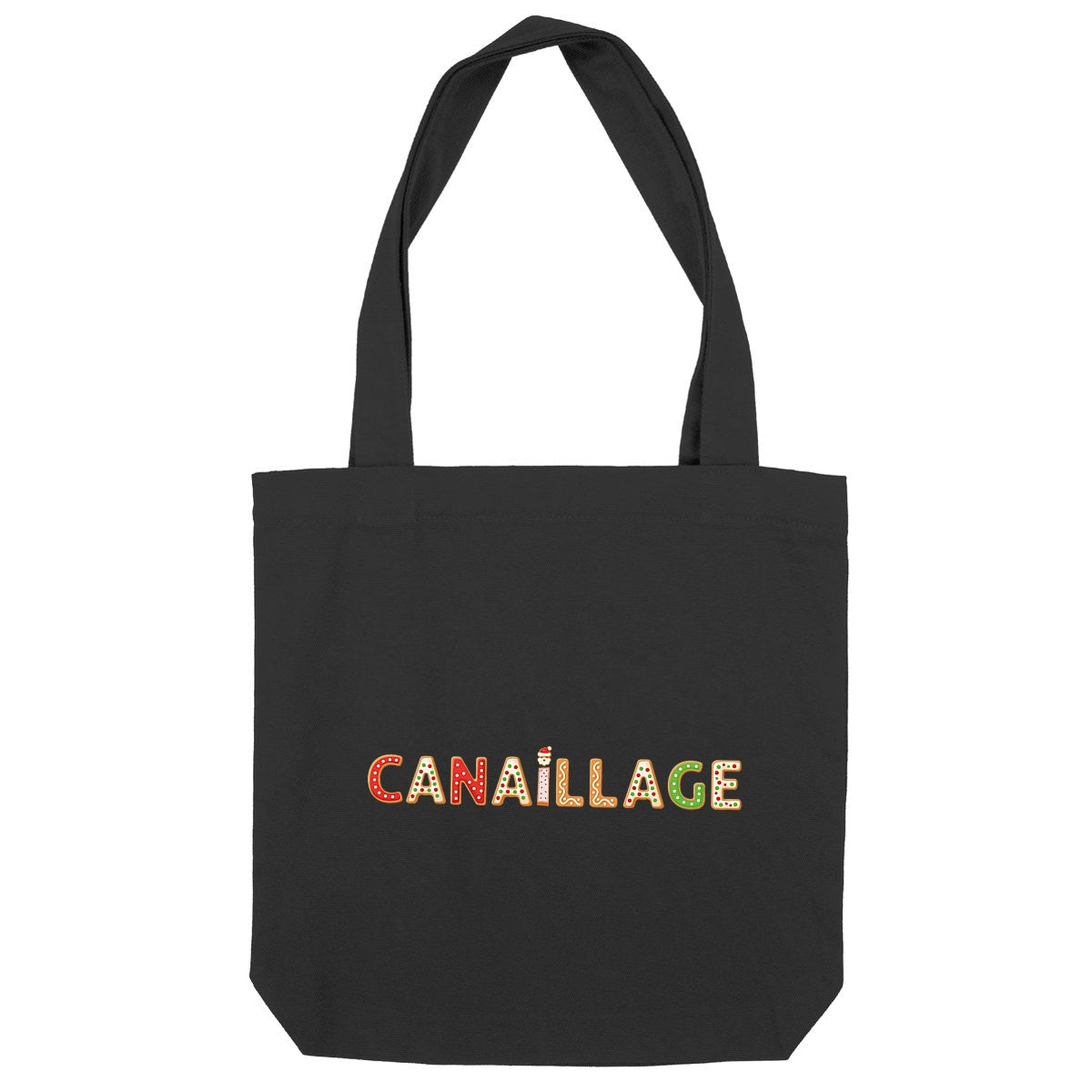 Sac coton canaillage Noël
