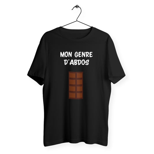 T-shirt homme mon genre d'abdos