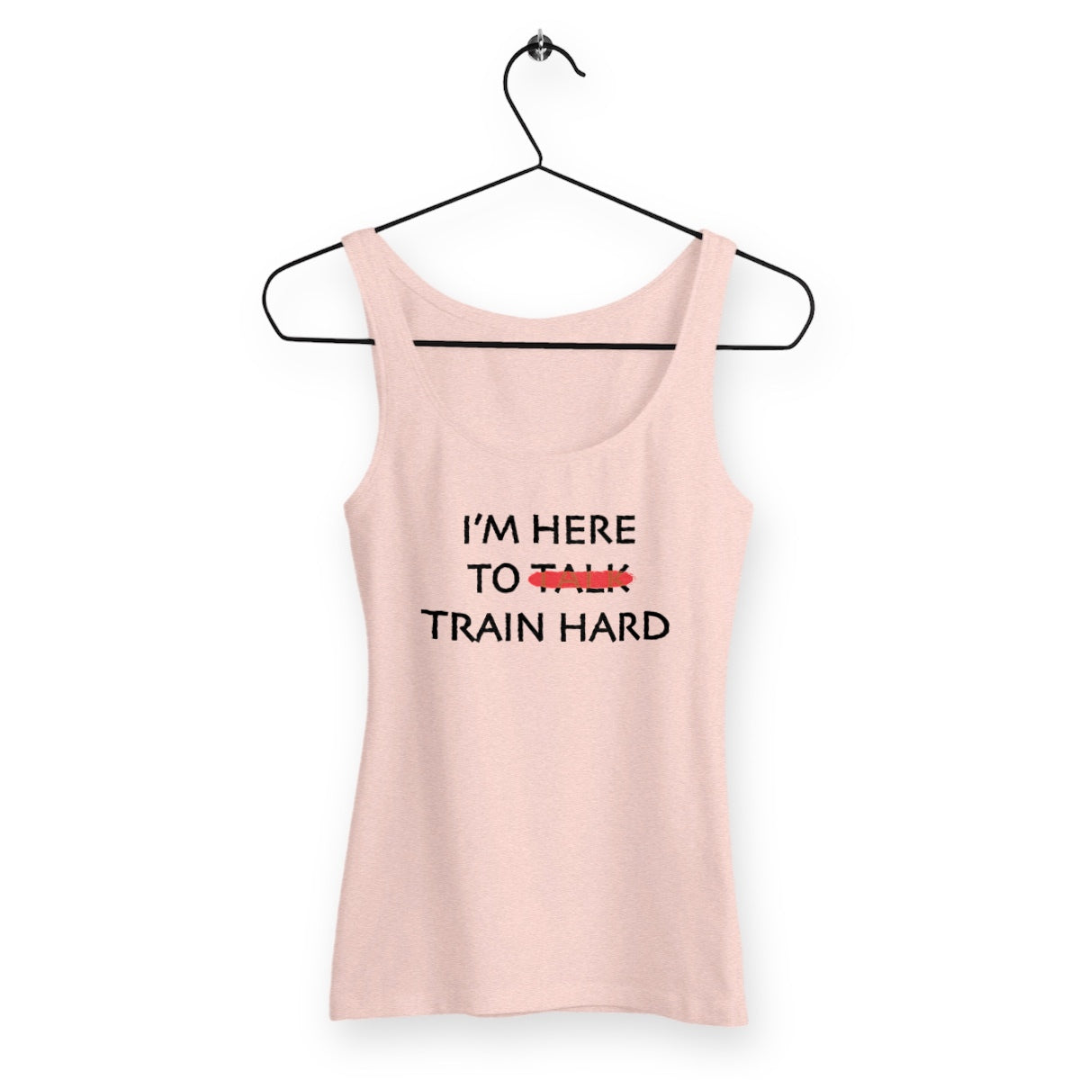 Débardeur femme I'm here to train hard