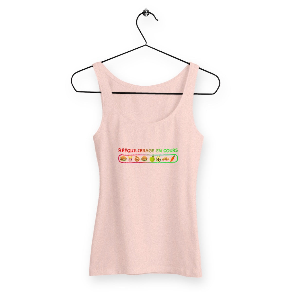 Débardeur femme rééquilibrage en cours