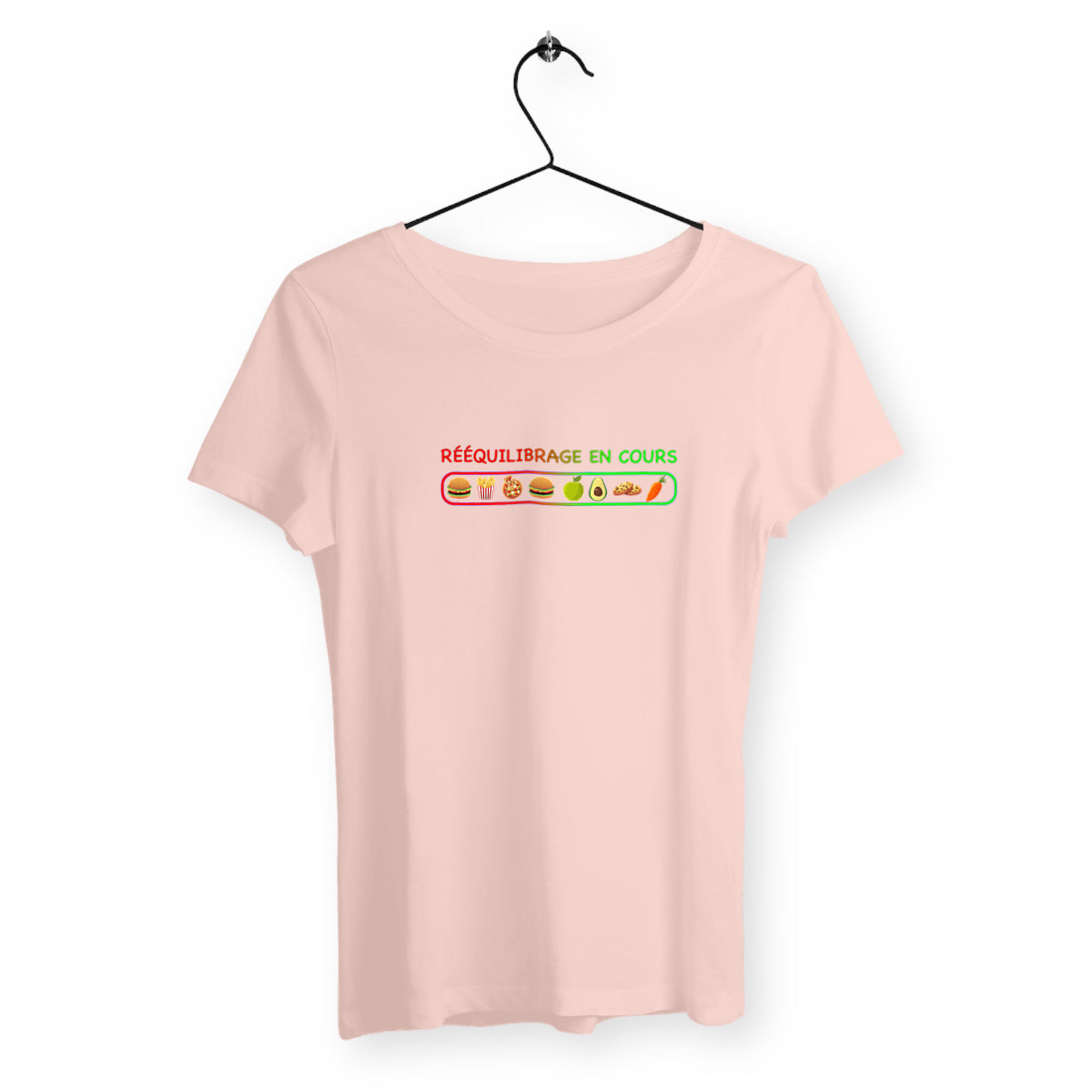 T-shirt femme rééquilibrage en cours