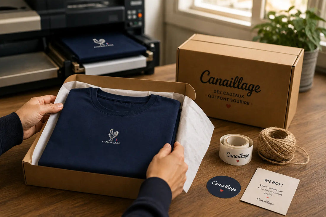 Des coulisses de votre commande Canaillage : du clic au colis, découvrez comment est fabriqué votre cadeau