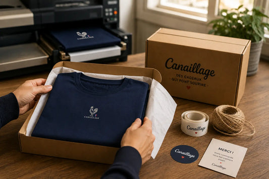 Des coulisses de votre commande Canaillage : du clic au colis, découvrez comment est fabriqué votre cadeau