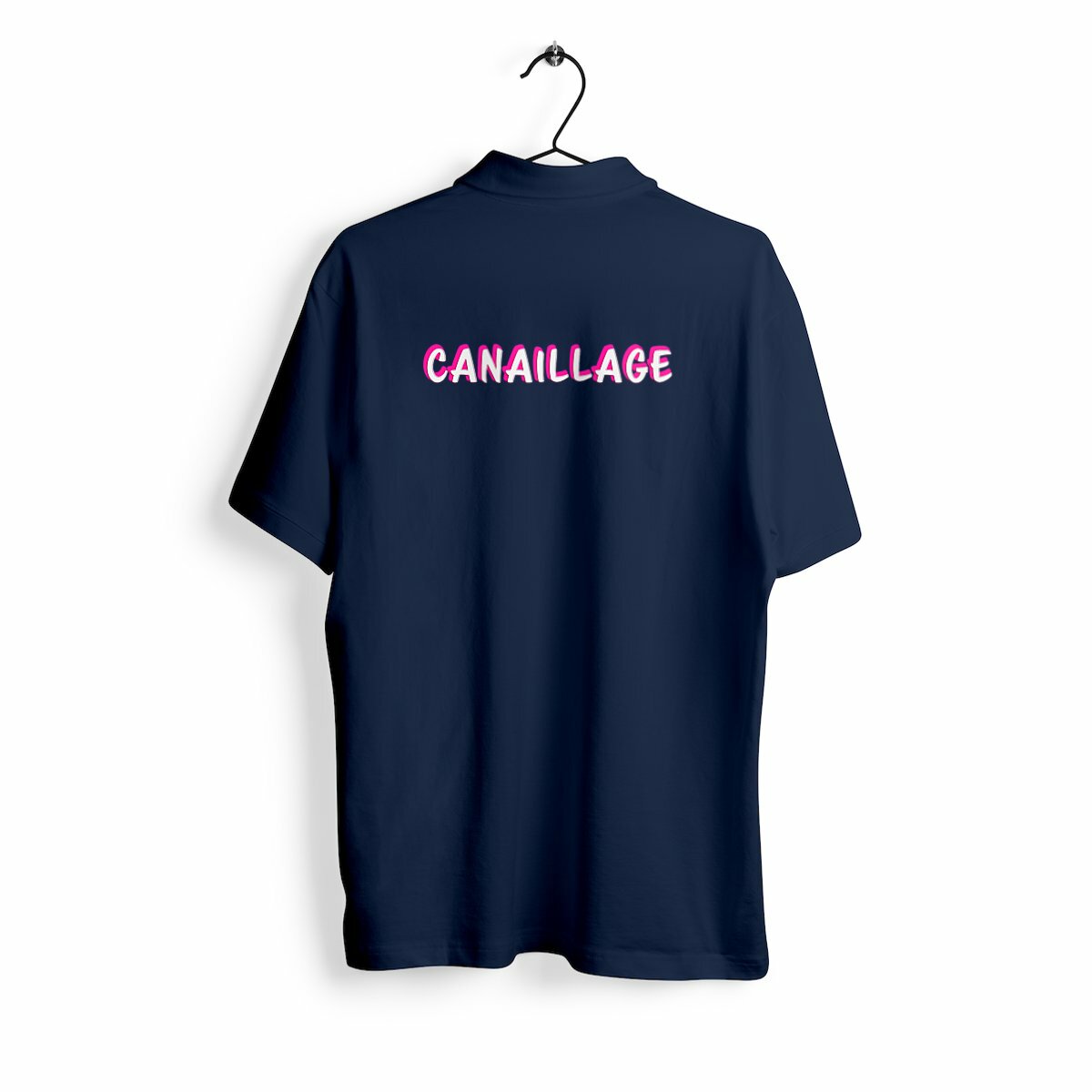 Polo homme canaillage rose