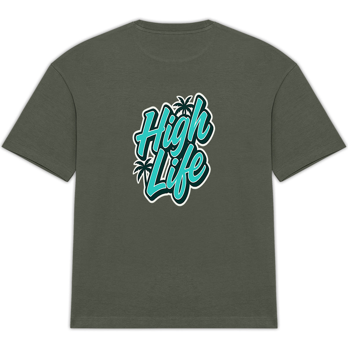 T-shirt homme oversize High Life - dos_1