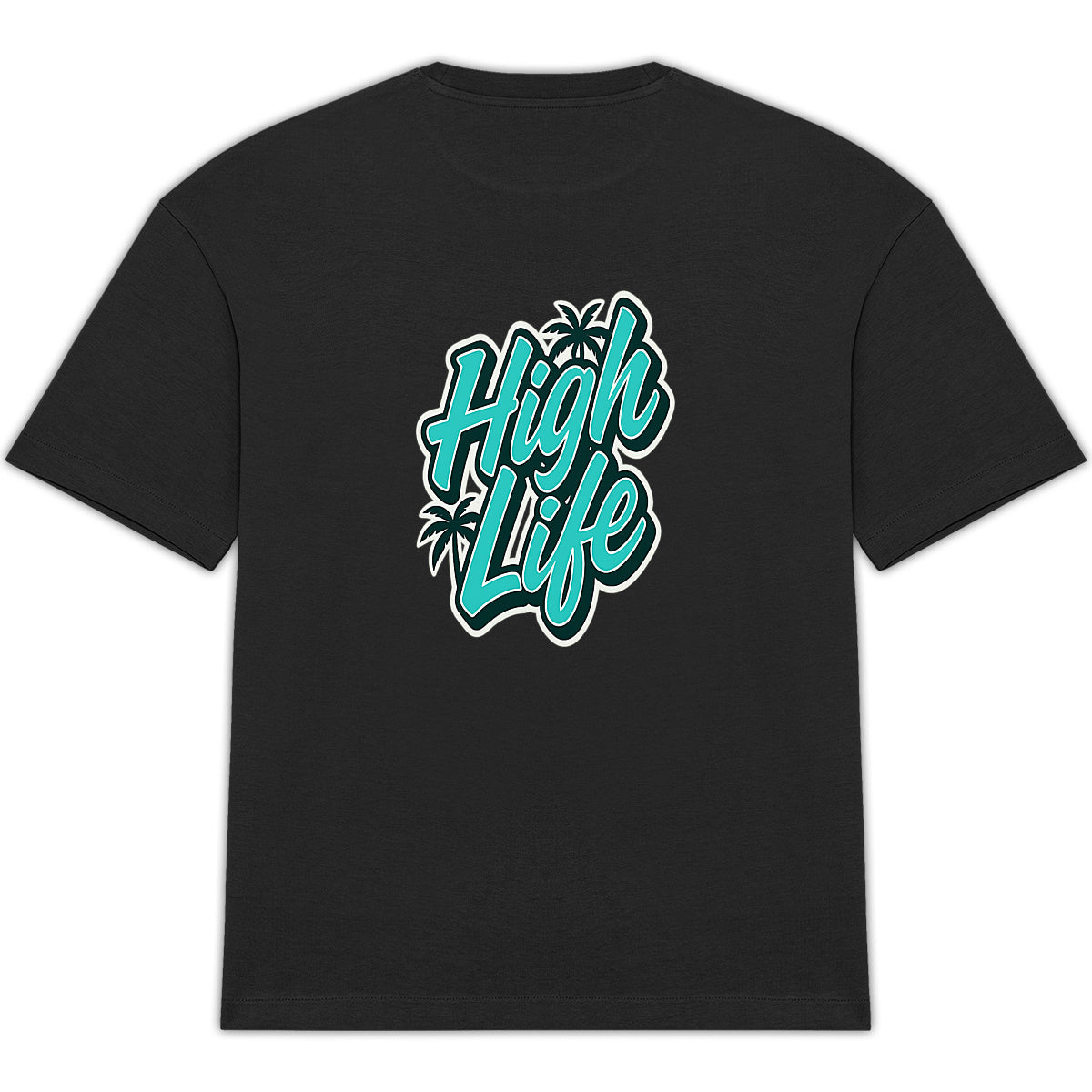 T-shirt homme oversize High Life - dos_3