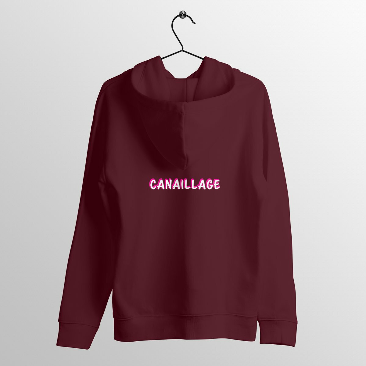 Sweat unisexe Canaillage rose