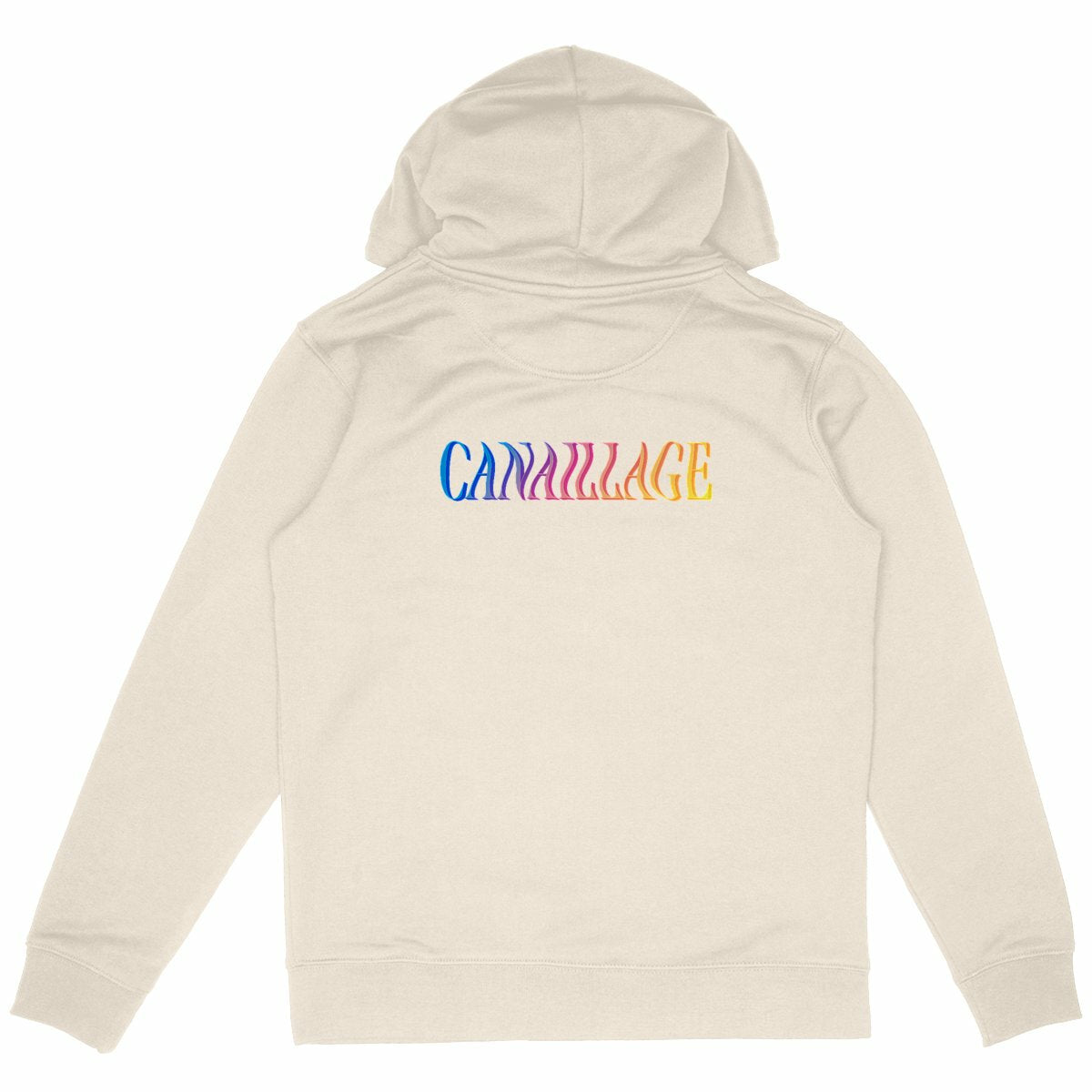 Sweat unisexe canaillage color - dos_ivoire