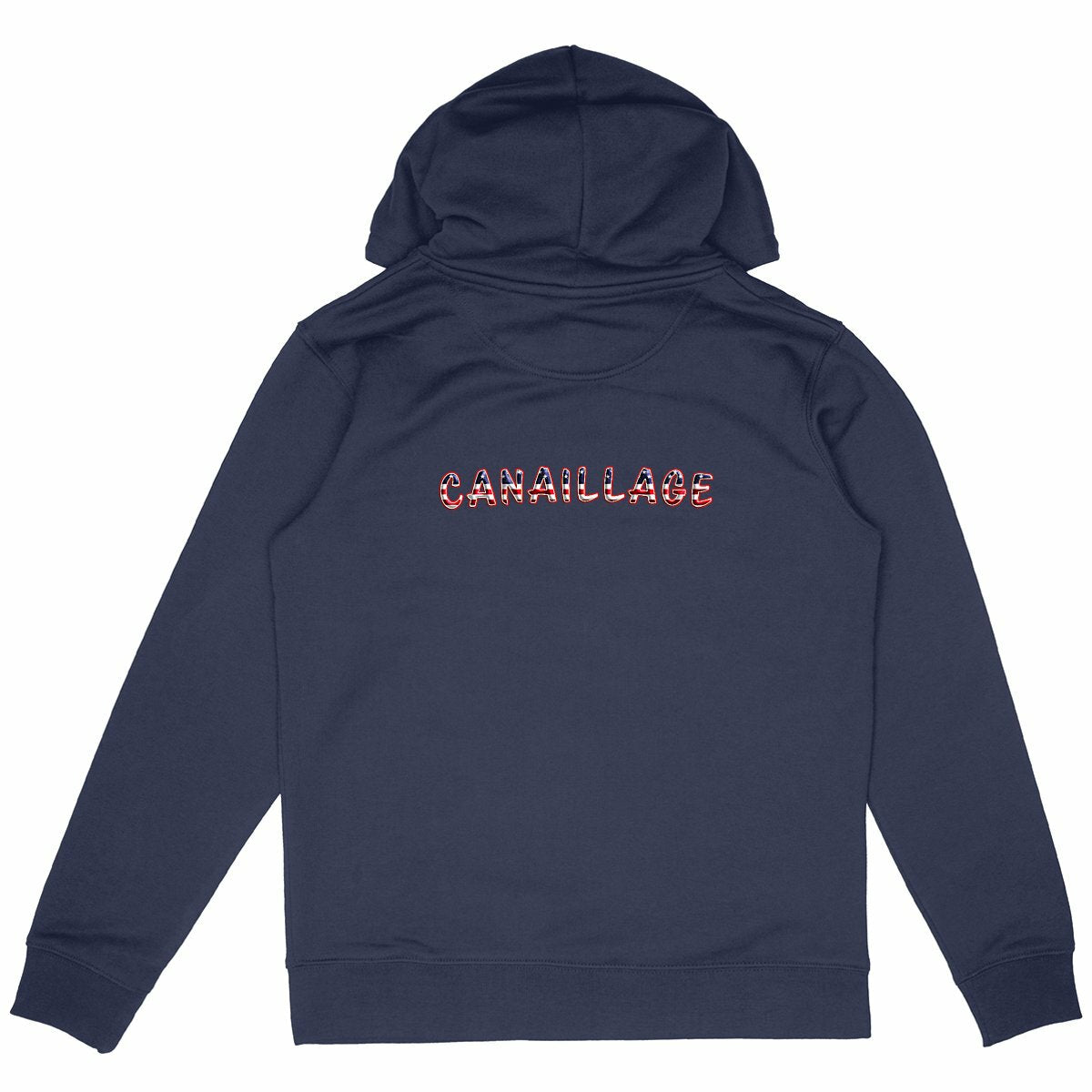 Sweat unisexe canaillage USA - dos_marine