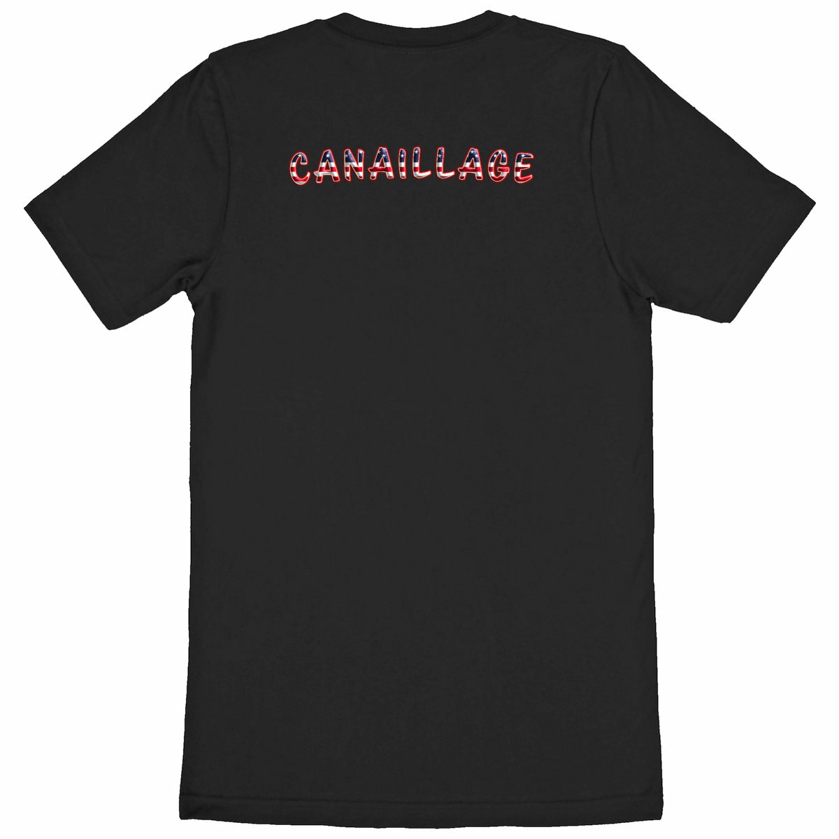 T-shirt homme canaillage USA - dos_noir