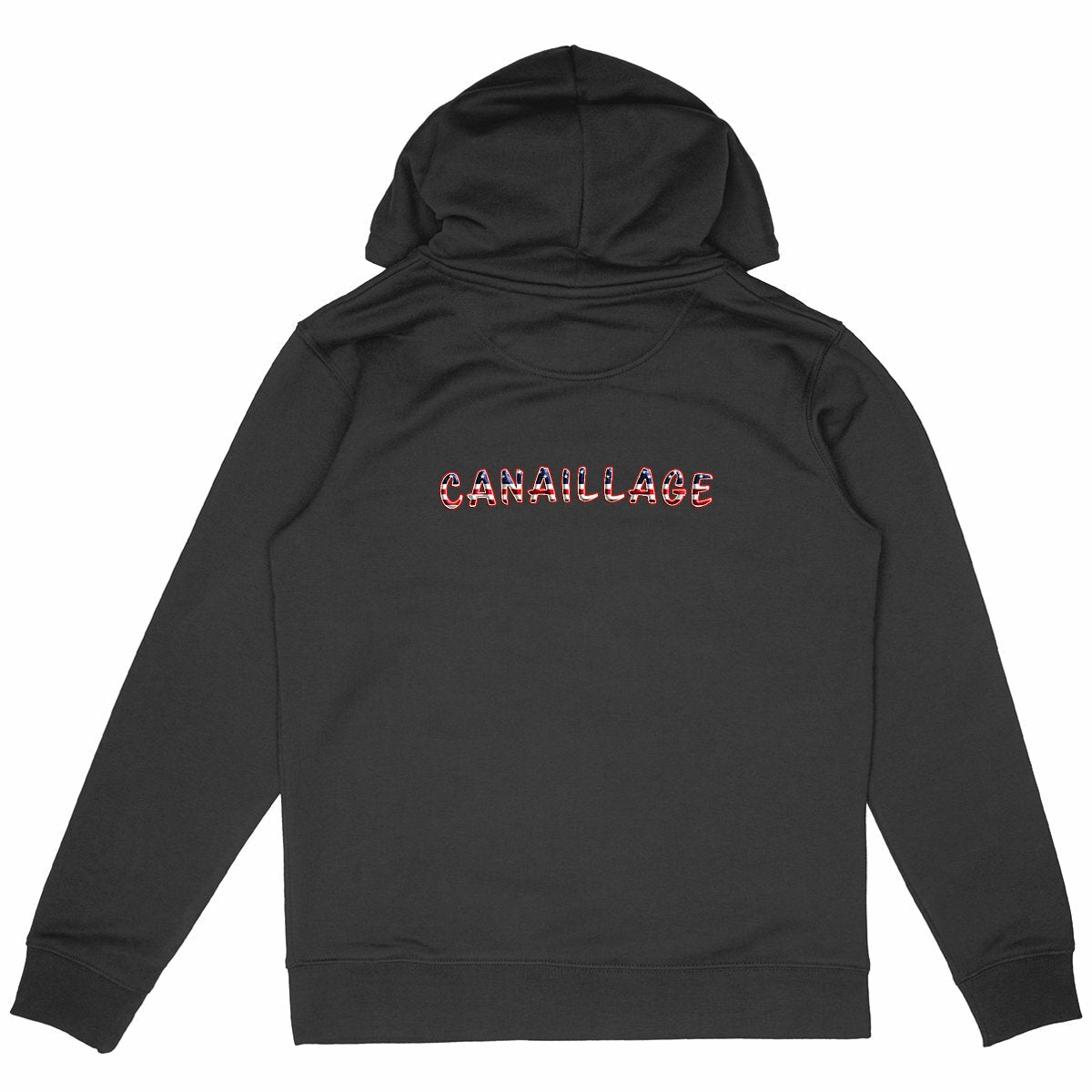 Sweat unisexe canaillage USA - dos_noir