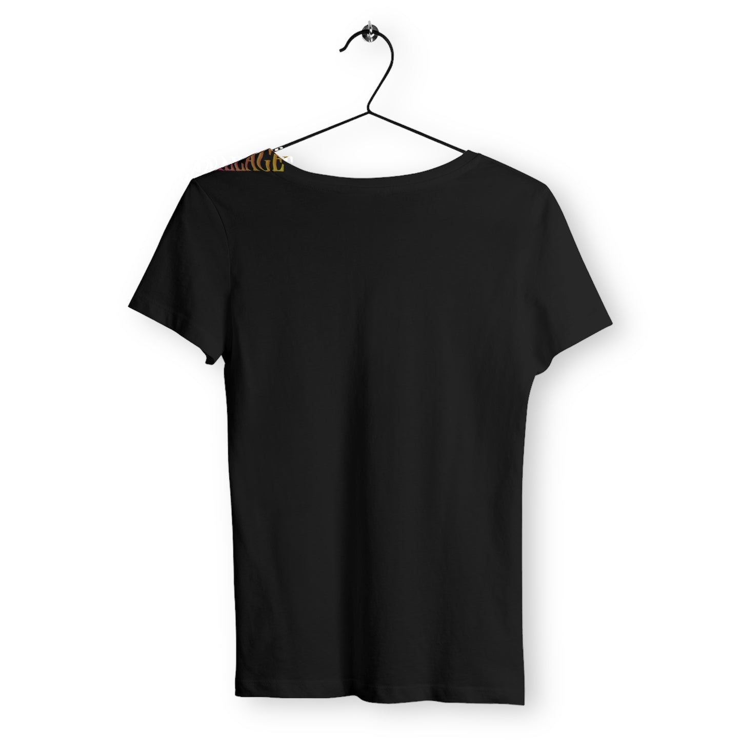 T-shirt femme canaillage color - dos_noir
