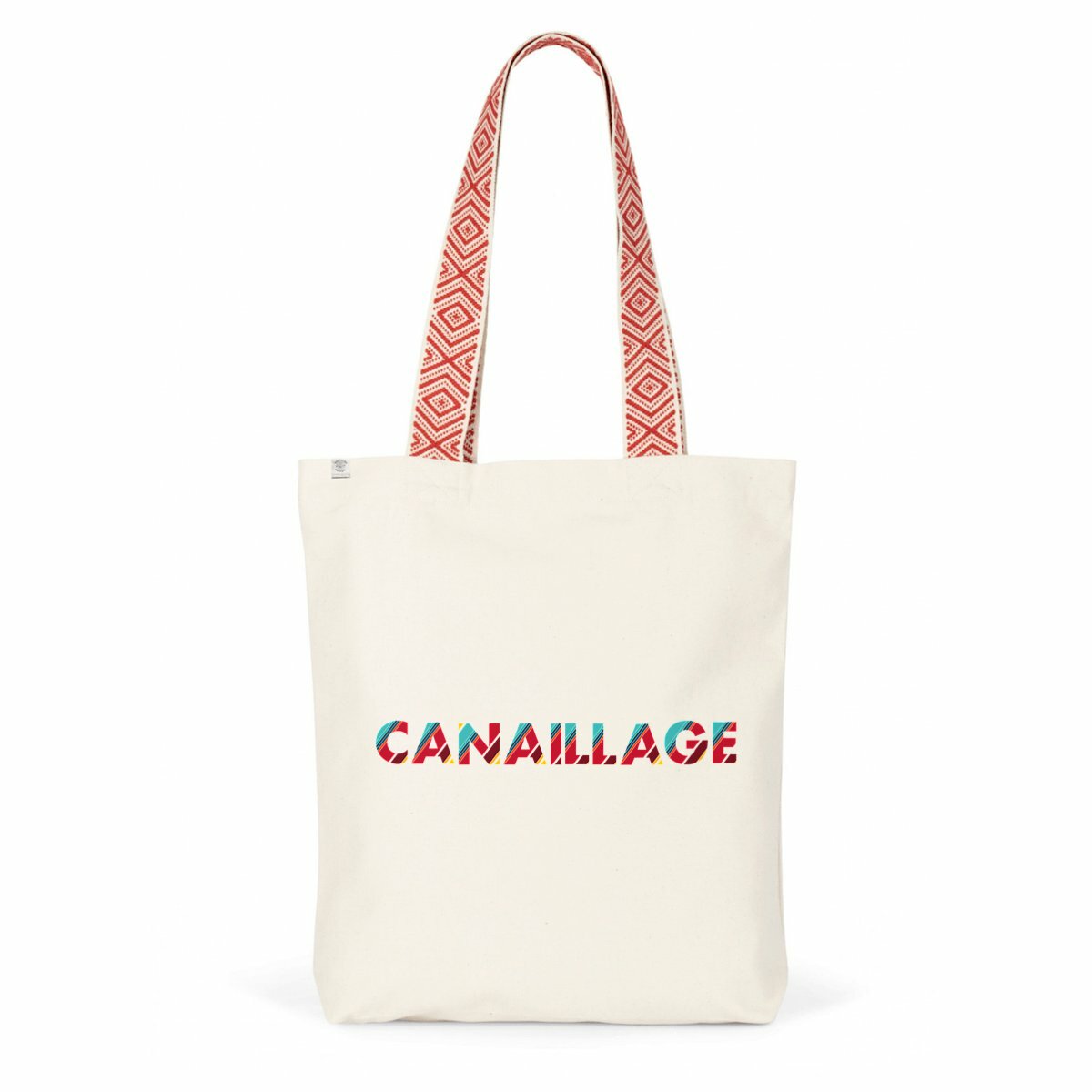 Sac coton ethnique Canaillage Stripe