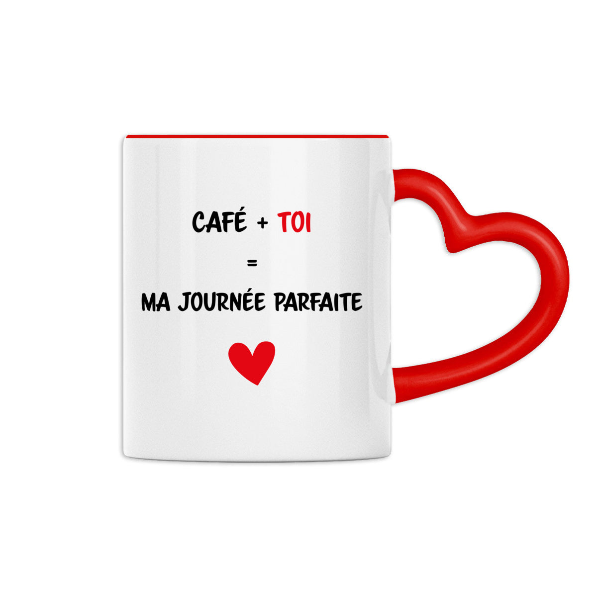 Mug coeur café + toi 