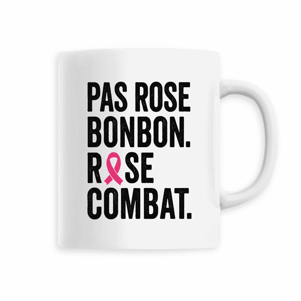 Mug céramique Rose combat - face_2