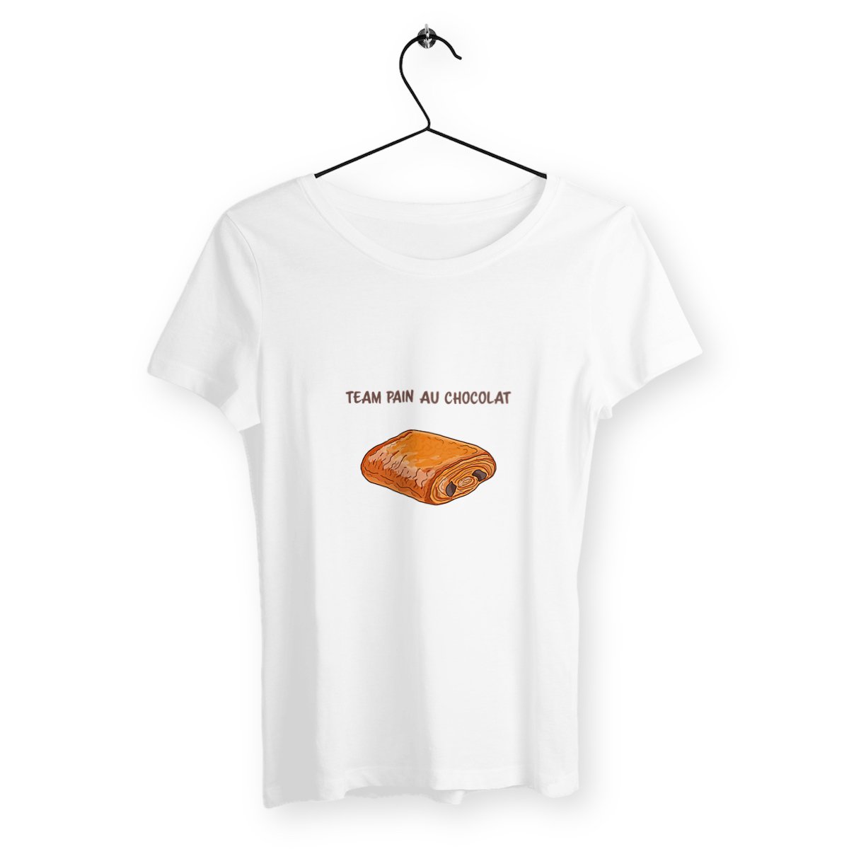 T-shirt femme team pain au chocolat