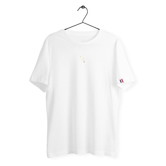 T-shirt homme Canaillage Héritage 2026 Made in France - face_blanc