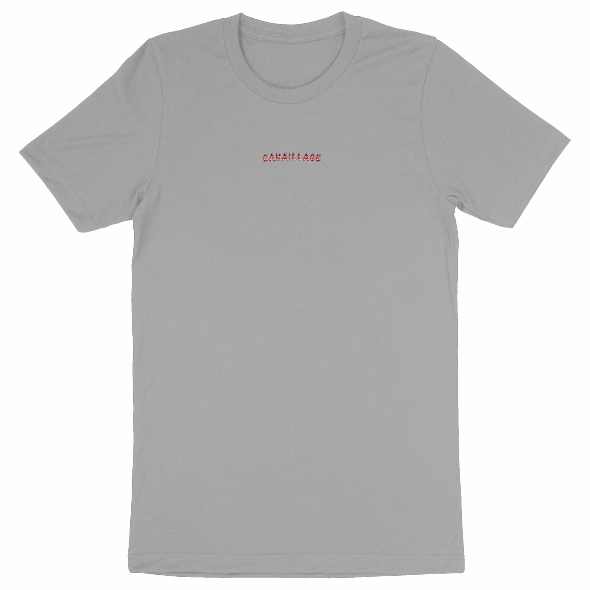 T-shirt homme canaillage USA - face_gris