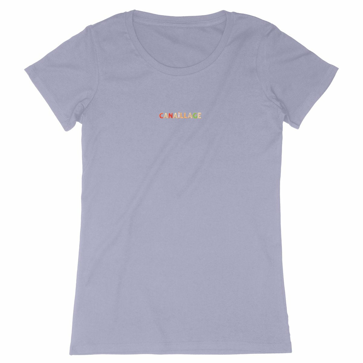 T-shirt femme canaillage Noël - face_lavande
