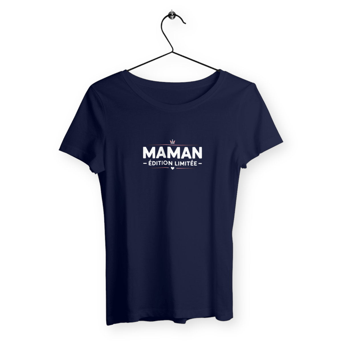 T-shirt femme Maman édition limitée - face_marine