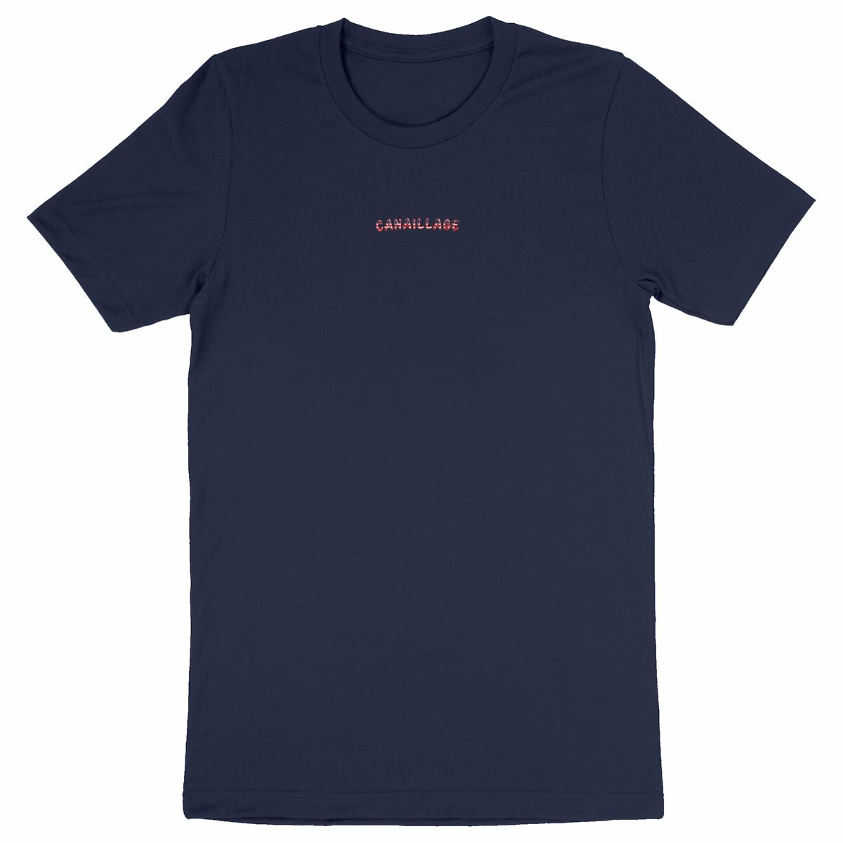T-shirt homme canaillage USA - face_marine