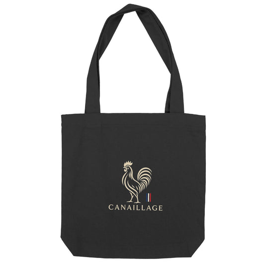 Sac coton Canaillage Héritage 2026 - face_noir