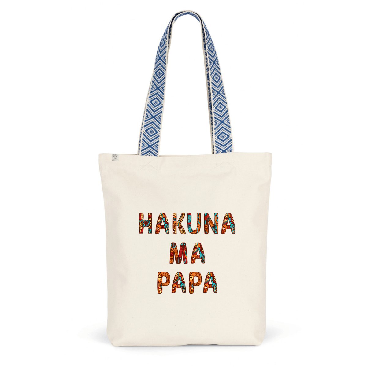 Sac coton ethnique hakuna ma papa