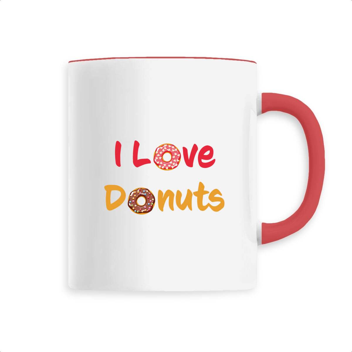 Mug céramique I love donuts