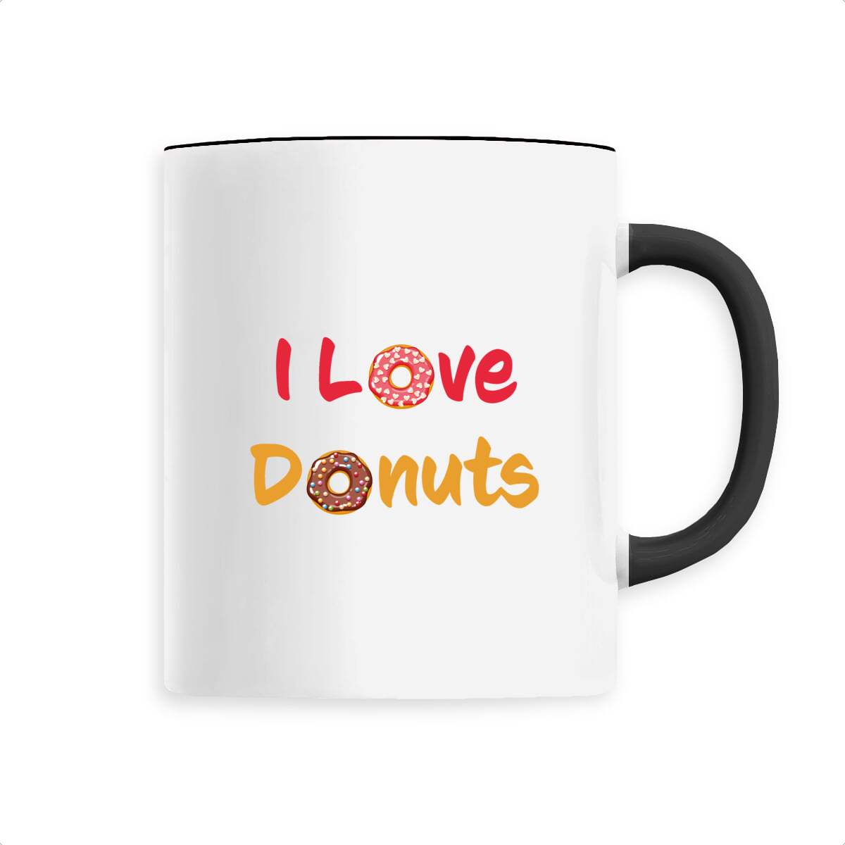 Mug céramique I love donuts