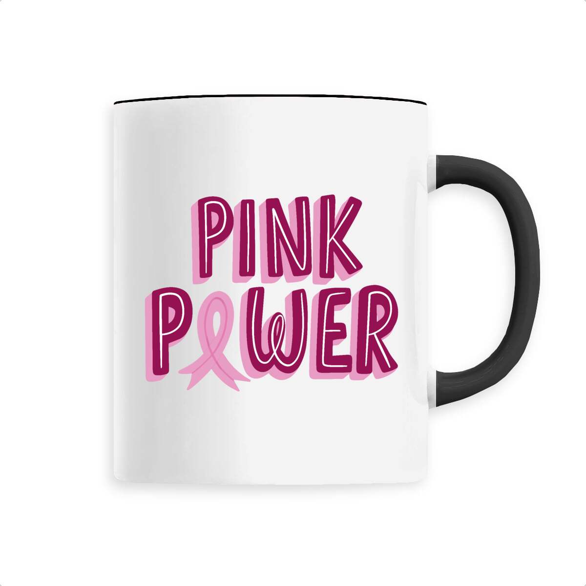 Mug céramique pink power