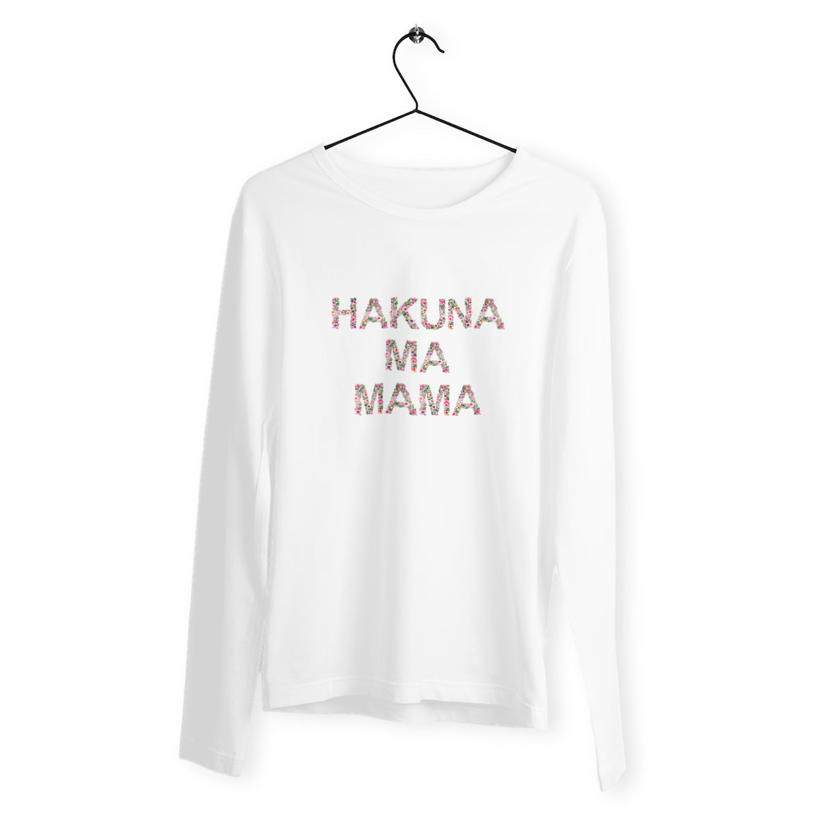 T-shirt manches longues femme hakuna ma mama