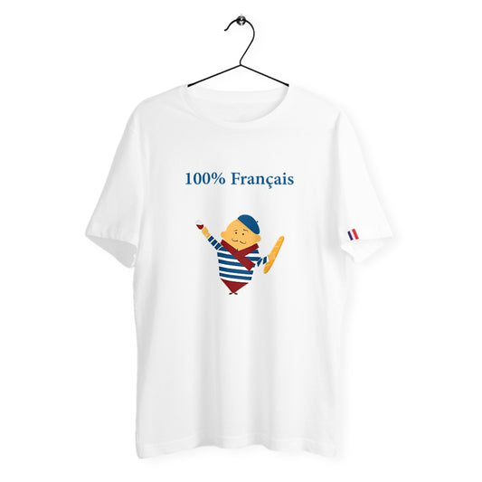 T-shirt homme 100% français France édition