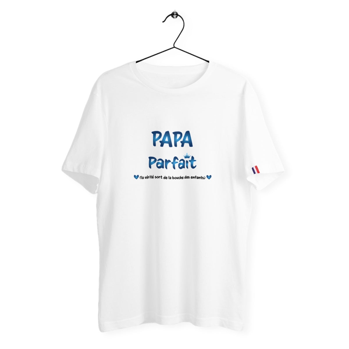 T-shirt homme papa parfait France édition