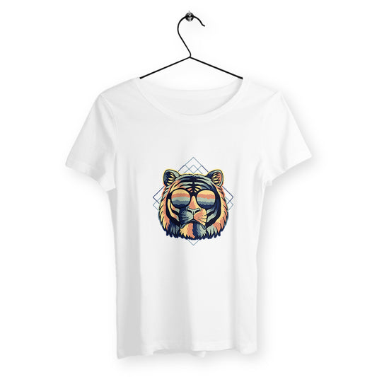 T-shirt femme tigre miami