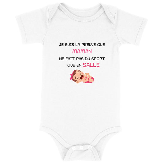 Body maman sportive fille