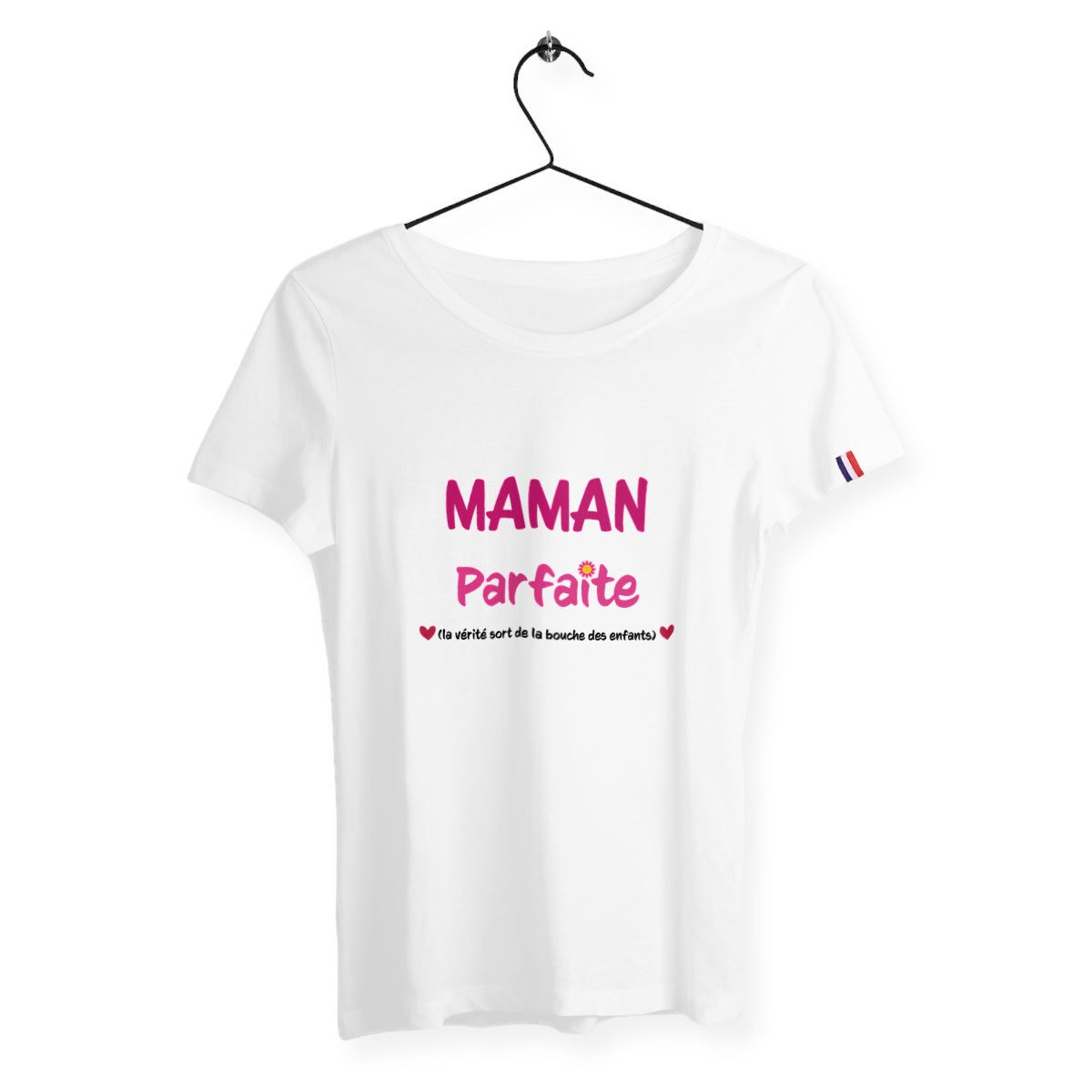 T-shirt femme maman parfaite France édition